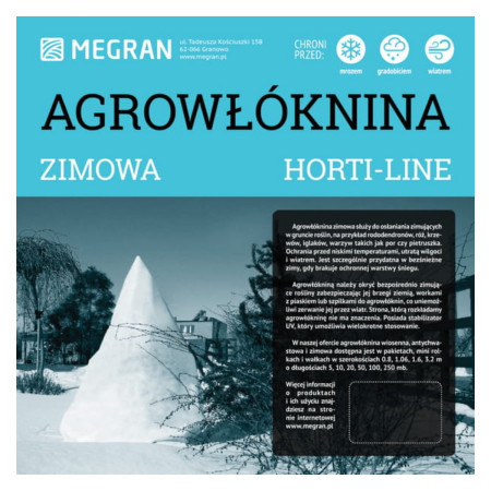 Agrowłóknina zimowa Megran Horti-Line, Sklep ZielonyOgrodekpl