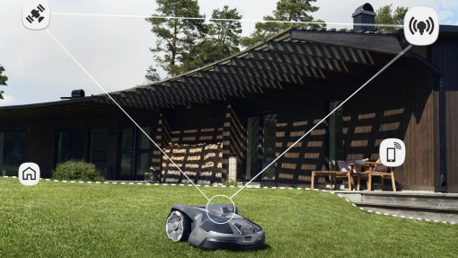 Roboty koszące bez przewodu ograniczającego | Nowa technologia satelitarna od Husqvarna